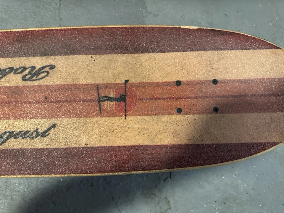 Robert August Surf One De Colección 43.5" Longboard Monopatín Ruedas/Camiones No Originales Foto 3 de 4