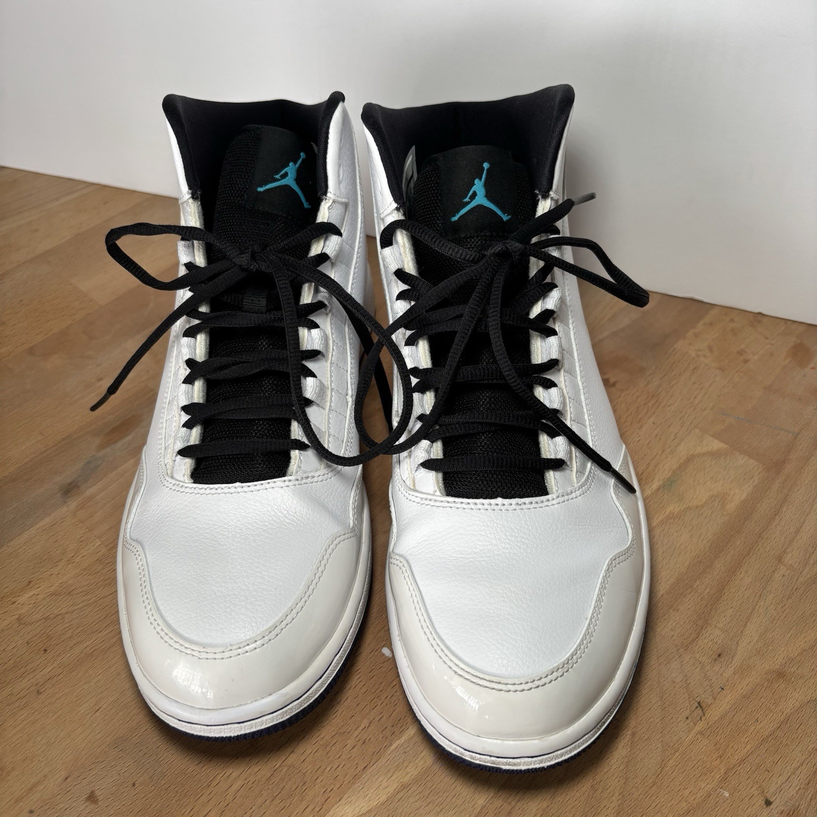 Nike Air Jordan Executive White / Blue Lagoon Shoes - Men’s Size 11 thumbnail 3