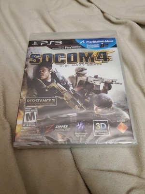 SOCOM 4: U.S. Navy SEALS - Sony PlayStation 3 / PS3 - Brand New