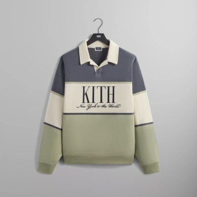   RARE   Kith Panelled Nelson Collared Pullover | FW24 | XL | IN STOCK