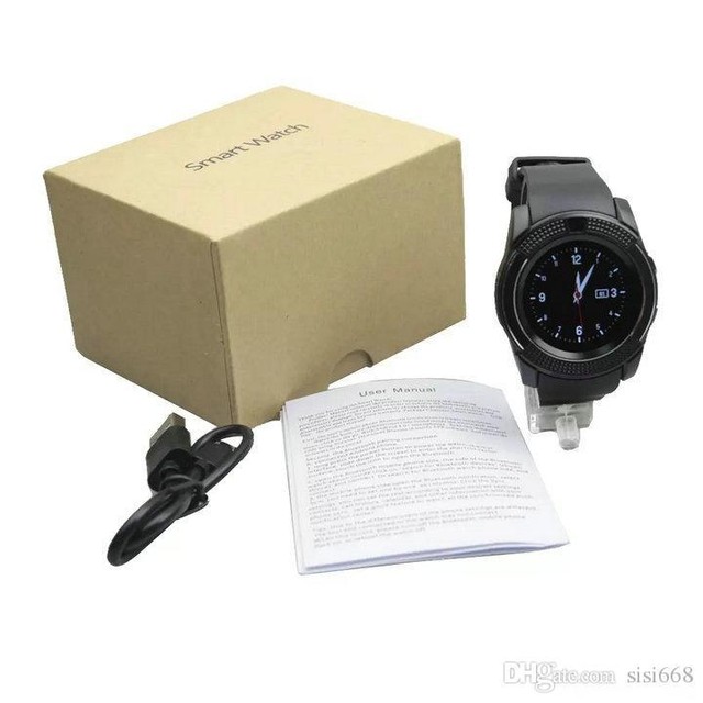 Smartwatch Q18 Cuadrado Soporta Chip,MP3,Bluetooth,FM,Microfono,Camara  0.3MP,128MB Exp.32GB