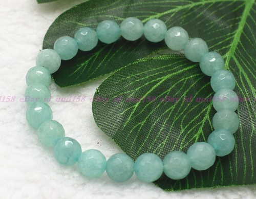 8 mm Handarbeit Gemischt Natürlicher Edelstein Runde Perlen Dehnbar Armband Heilung Reiki - Bild 123 von 171