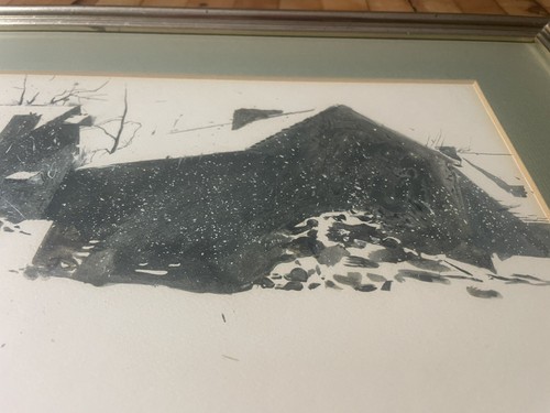 Andrew Wyeth “Brinton’s Mill” Framed Print 18” X 14” 1960s - Picture 3 of 15
