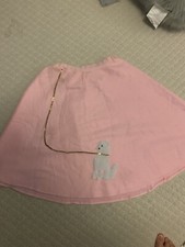 Adult Medium Pink Poodle Skirt Costume