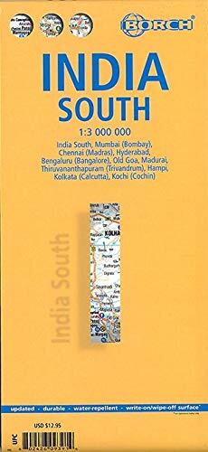 9783866093911 India South. Map 1:3 000 000: Einzelkarten: India ...nd time zones