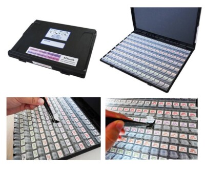 SMT SMD Surface Mount SMT 0805 66 Values 50pcs/V Capacitor Kit with storage box