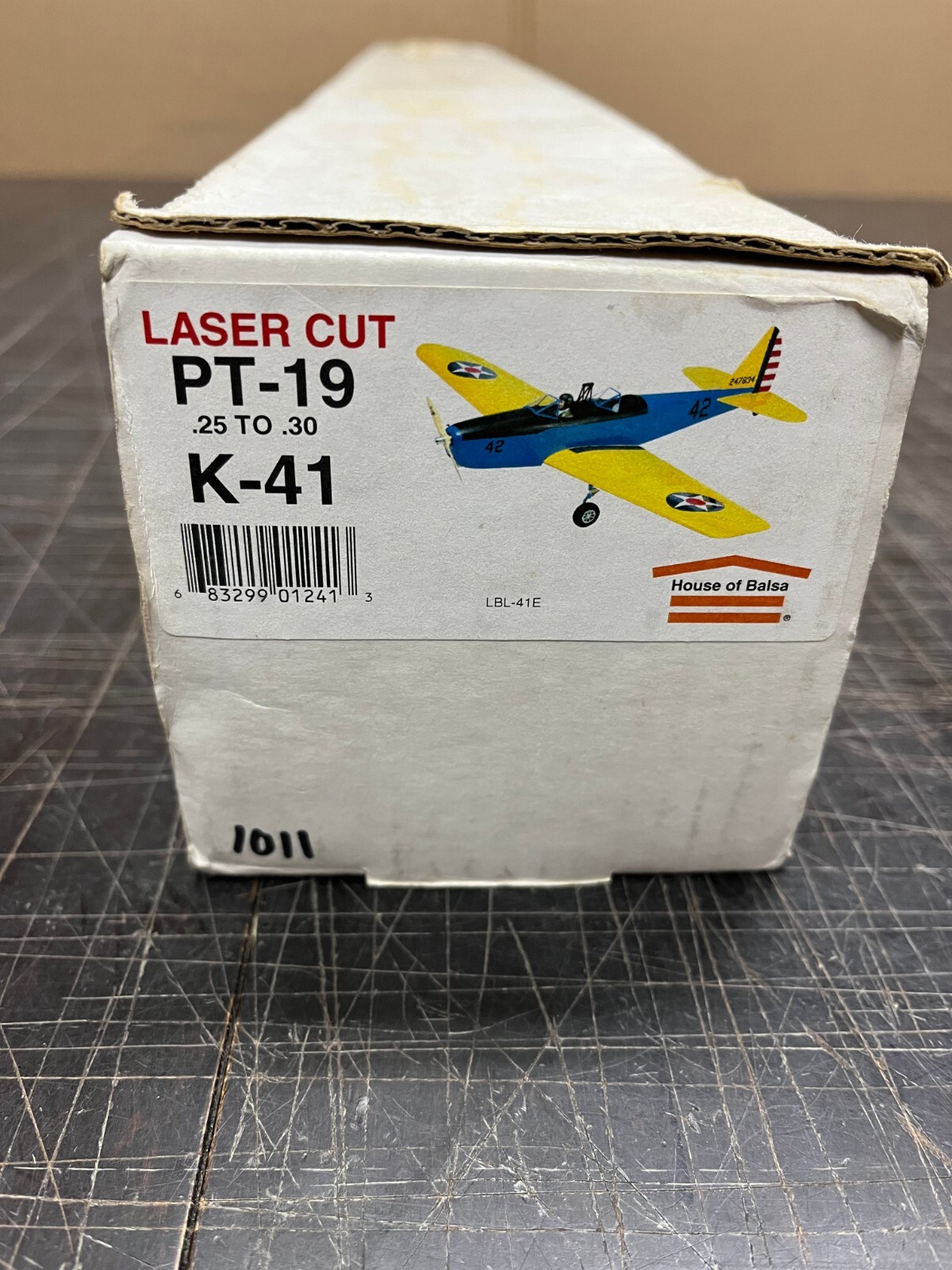 VINTAGE HOUSE OF BALSA PT19 RC MODEL AIRPLANE KIT 1011 eBay