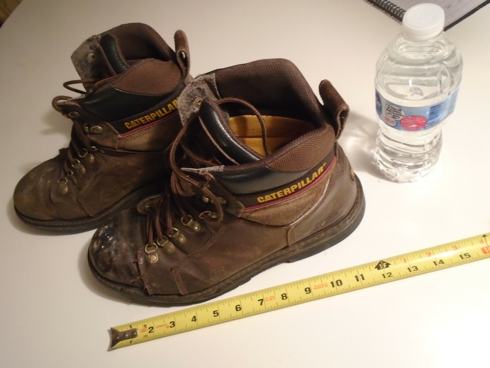 mens caterpillar boots size 12