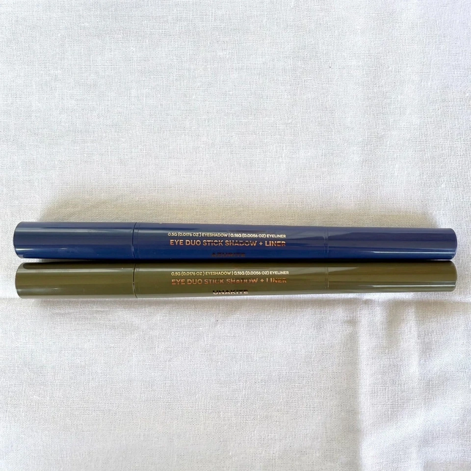 Pear Nova Eye Duo Stick Shadow Liner Azurite Unakite Full Size Creamy Blendable - Image 4 of 4