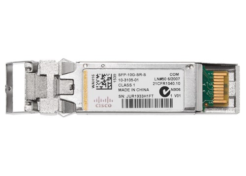 Cisco SFP-10G-SR-S 10-3105-01 V01 10GBASE-SR SFP+ Module - Picture 4 of 4