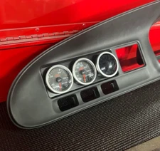 VR VS Commodore Centre Air Vent Dash Gauge Holder 3x 2-1/16" 52mm