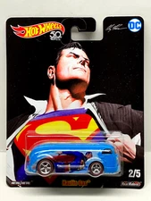 Hot Wheels Pop Culture DC Comics SUPERMAN HAULIN GAS W/RRs
