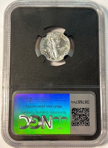 1938 Proof Mercury dime NGC PR65 - VaultBox Series 8 NGCx 9.5 - Picture 2 of 6