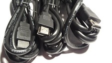 HDMI HI SPEED CABLES 6' Length  3pc Lot 