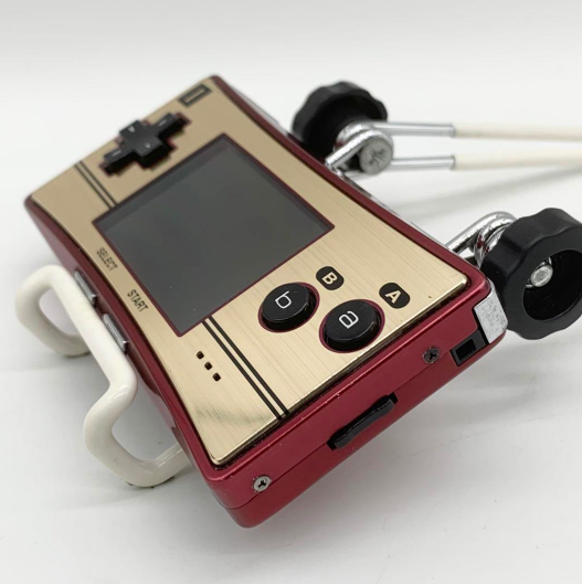 Nintendo Game Boy Micro Famicom Console - Red/Gold for sale
