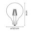 miniature 27 - E27/B22 4/8W Rétro Edison Lampe Filament LED Ampoule Lumière 2200K Décoratives
