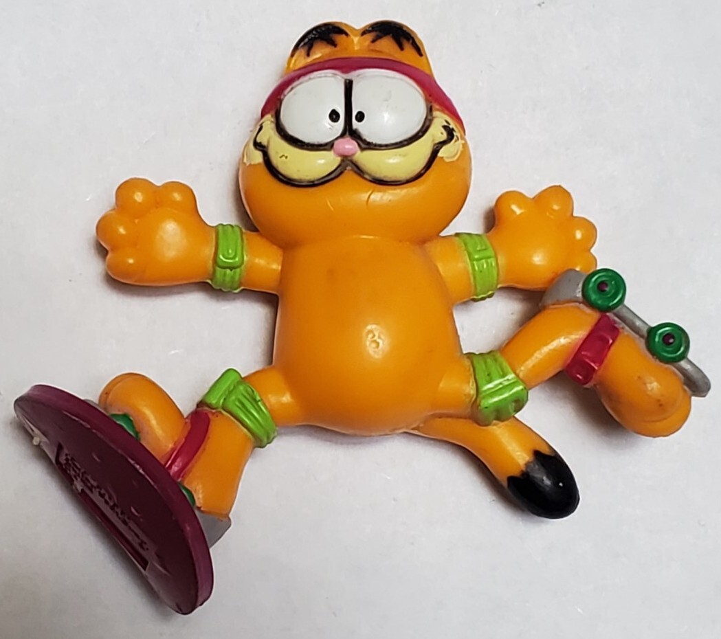 Vtg Garfield Roller Skate Figure 1978 1981 United Feature