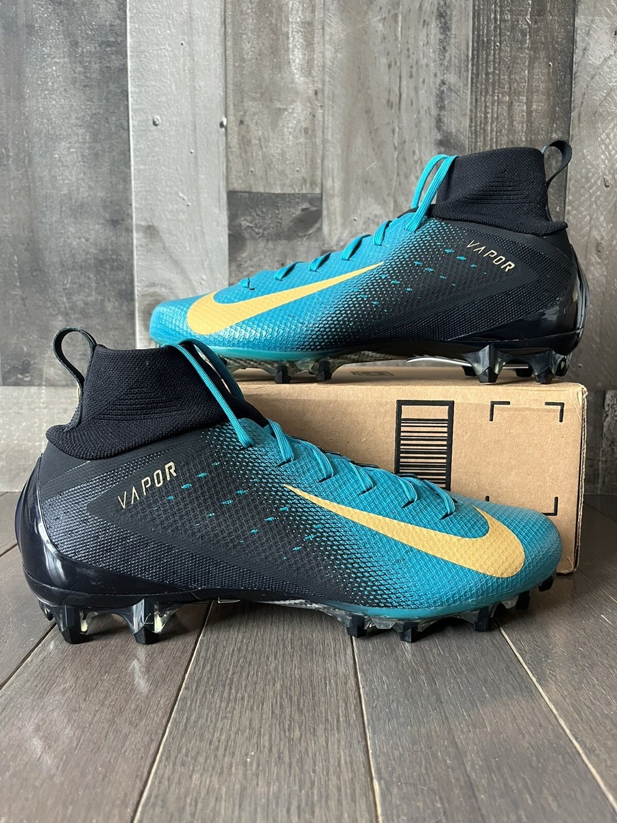 Nike Vapor Untouchable Pro 3 TD‎ Football Jacksonville Jaguars Men\'s Size 12.5 Nike Vapor Untouchable Pro 3 TD Football Cleats Jacksonville  main image 3