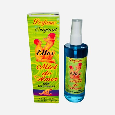 Miel de Amor ELLOS Colonia Para Hombres con Feromonas Atrayente de Sexo Amor