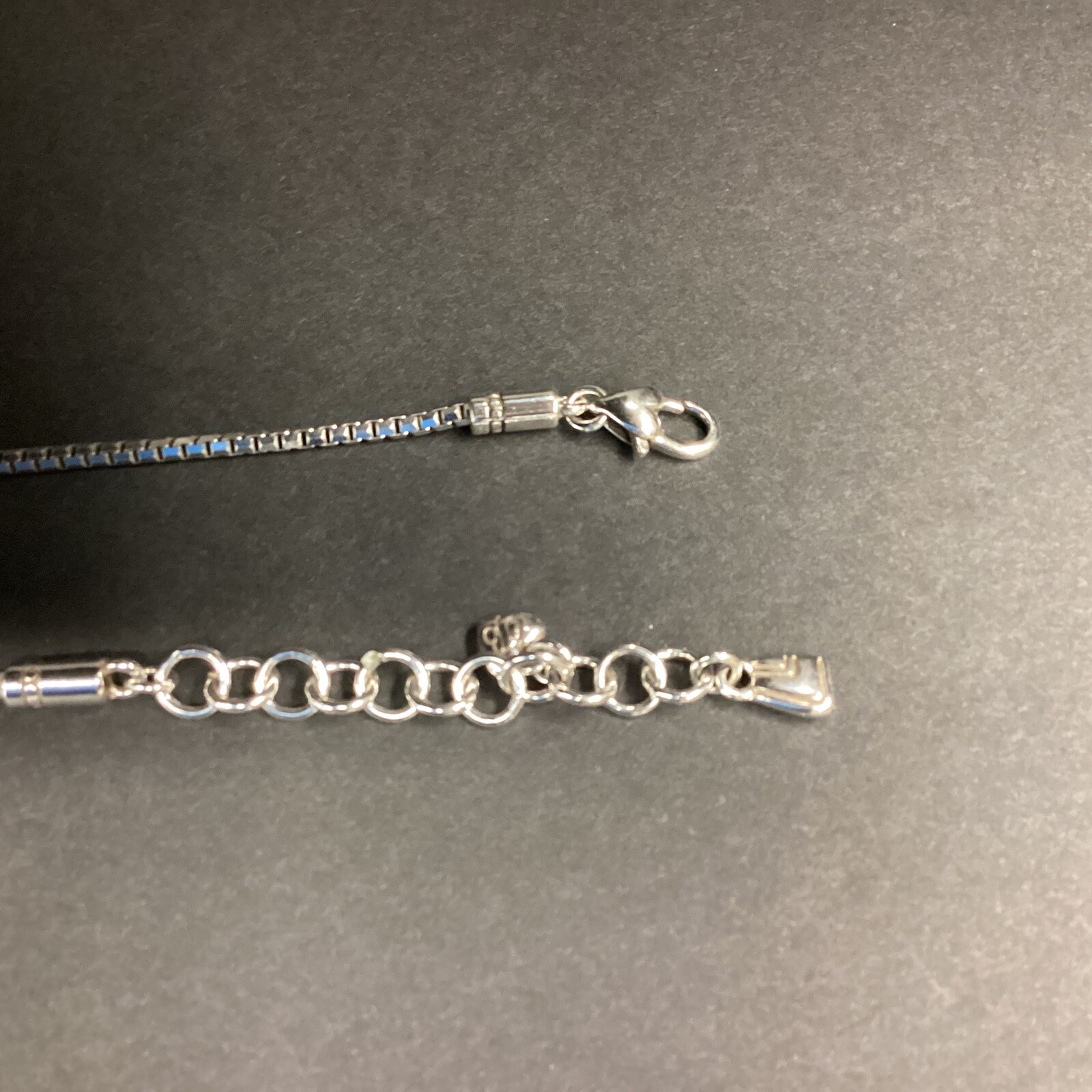 Brighton Modern Silver Double Rectangle Necklace … - image 11