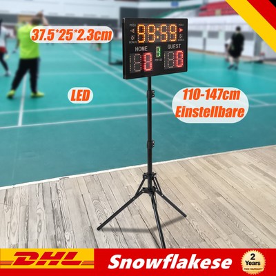 Freistehend LED Anzeigetafel Elektronische Scoreboard Score Keeper für Spielen