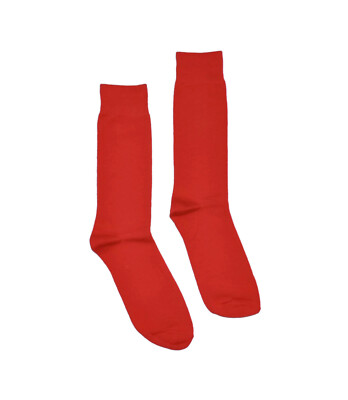 Mens Colorful Dress Crew Socks Solid Color Wedding Party Costume Prom Groomsmen