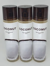 Bath & Body Works Coconut Fine Fragrance Mist - 8oz x3