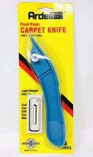 Vtg New NOS Ardell Swivel Carpet Knife with 5 Blades #77-7000 Made in USA EH22
