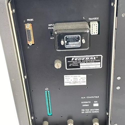 Federal 896730-5728 Surfanalyzer System 2000 mit Streifen Chart Recorder Made in USA - Bild 8 von 12