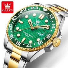 Waterproof Quartz OLEVS Watch Men's Luminous Business Luxury Date Men Strap