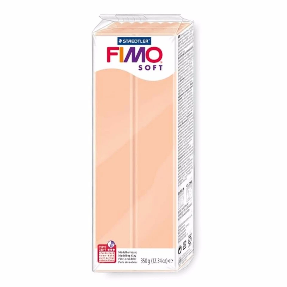 FIMO Soft 454g Polymer Modelling Clay - Oven Bake Clay - Set of 5 Flesh — 第 2/2 张图片