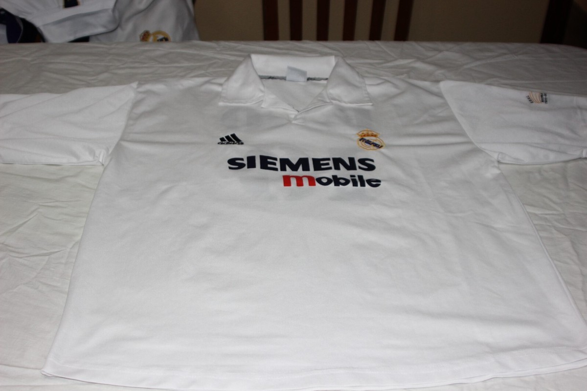 Real Madrid Centenary Adidas T-Shirt Size XL 58X69 Siemes