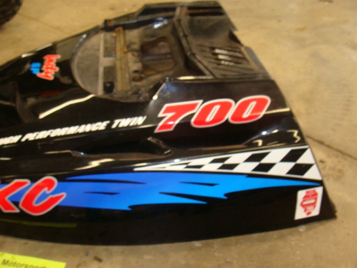 1999 POLARIS 700 XC SP INDY oem hood engine cover black body 1999 POLARIS 700 XC SP INDY oem hood engine cover black body
