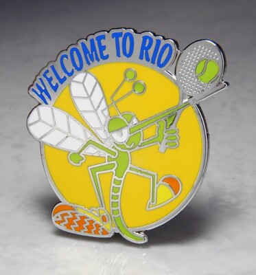 OLYMPIC PINS 2 OFFICIAL 2016 RIO DE JANEIRO BRAZIL