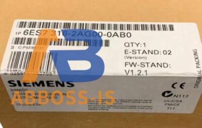 New In Box SIEMENS 6ES7316-2AG00-0AB0 6ES73162AG000AB0 Processor/Controller