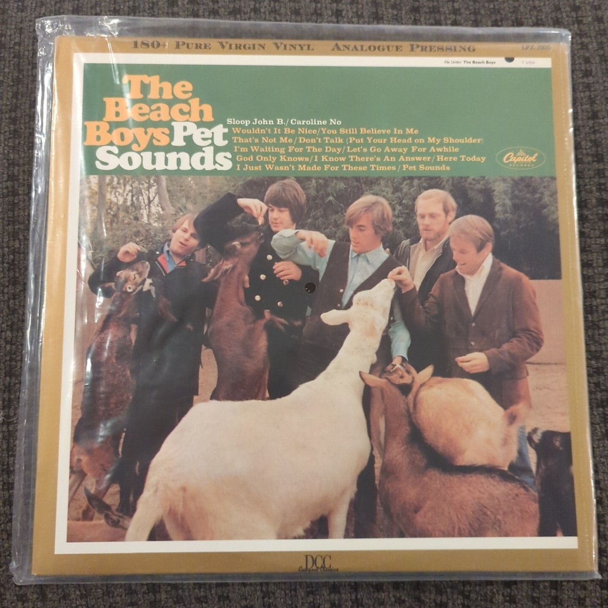 DCC COMPACT CLASSIC BEACH BOYS: Pet Sounds 180g LIMITED. Super low