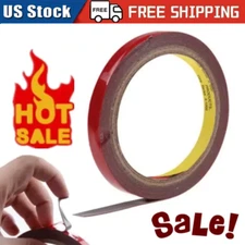 400 Auto Tape Acrylic Foam Double Sided Back Car Mounting Adhesive 3m x10mm 10ft