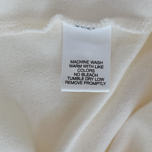 Gold Label Roundtree & Yorke Men's XL Cream Polo Shirt Classic Golf EUC Dadcore - Picture 10 of 11