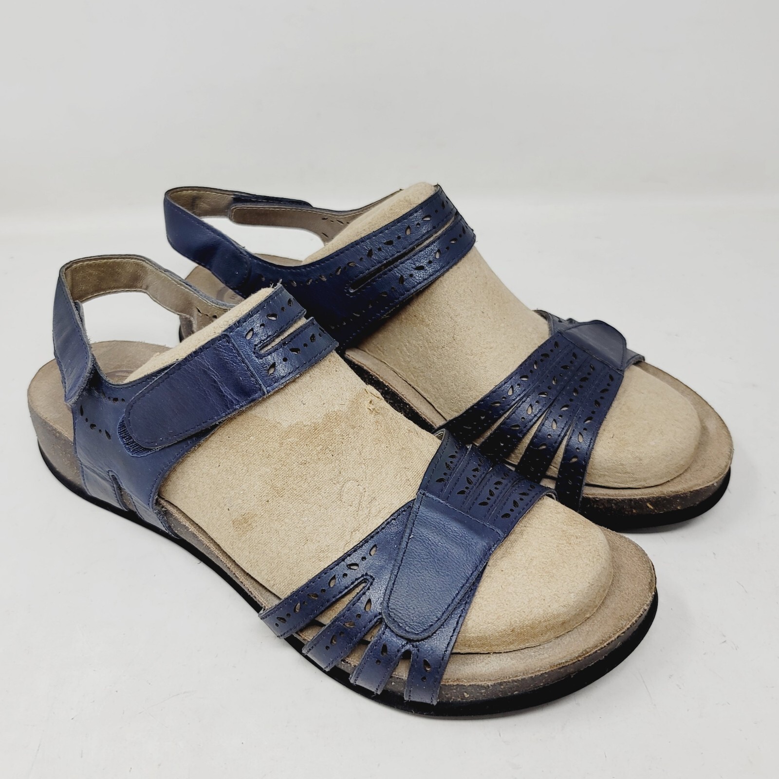 Abeo Biosystem Women's Sandals Bijou Navy Blue Casual Shoes Size 11 M | eBay