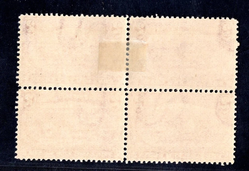 US 1898 TRANS-MISSISSIPPI SC. #286 MINT BLOCK OF 4 TOP PAIR HINGED BOTTOM NH - Image 2 of 2