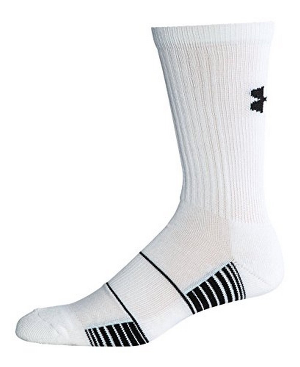 Under Armour Носки для экипажа UA Team Белыйчерный Мужские 9-125 - Женские 11-13 3190₽
