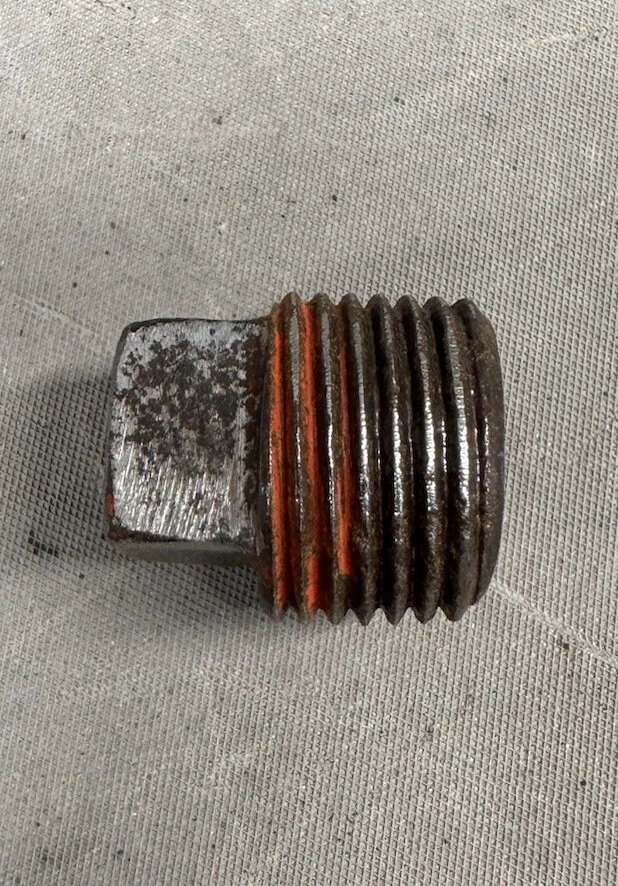 Chevy Corvette BelAir Impala 1955-1996 bloque de motor tapón de drenaje Corvette V8 SBC Foto 4 de 4