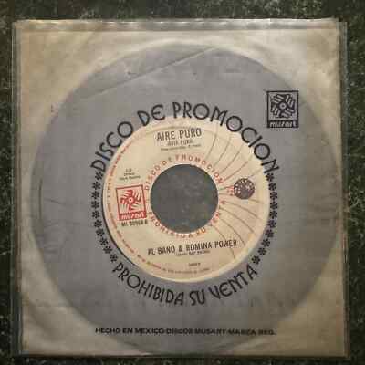 Al Bano Y Romina Power, Nuestra Primera Noche / Aire Puro, 1982 Mex 7'' Single CS