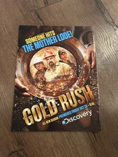 GOLD RUSH 8”x11” Poster Print Ad Photo TV Reality Miners Mining