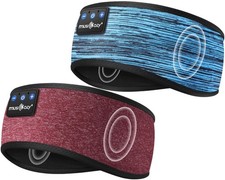 MUSICOZY Sleep Headphones Bluetooth Headband Wireless One size, Pink, Blue