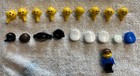 Lego - 10 Finger Puppet and/or Mini-figures With 18 Extra Parts & Pieces — photo 3