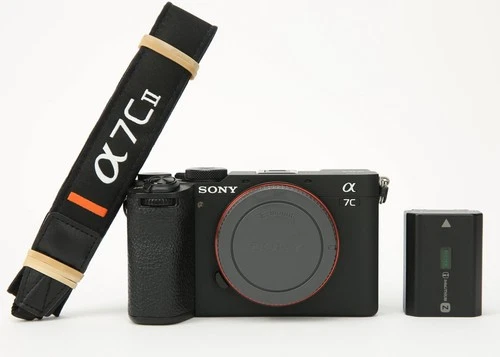 Sony Alpha a7C II Mirrorless Camera (Body Only, Black) 33MP, 1040 Shutter Count