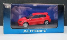 1:43 Mazda 3 Mazdaspeed 3 MPS Axela Sport Red Special Autoart Diecast Model Car