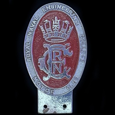Royal Naval Engineering College Club Autoabzeichen (3919)
