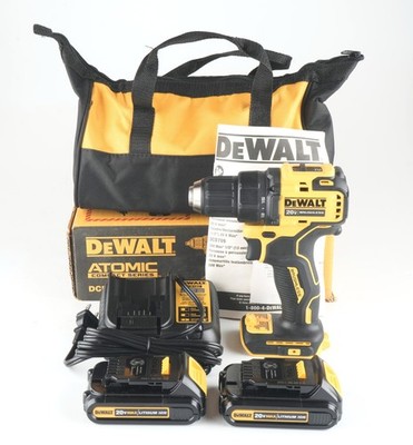 *DEWALT Atomic DCD708C2 20V Brushless Drill/Driver Kit, 2 Batteries